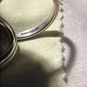 Tiffanys rolling ring, silver size9